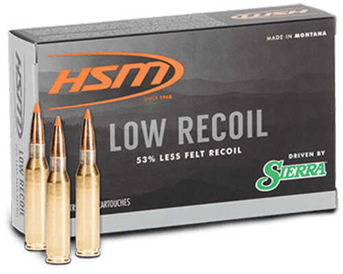 HSM Low Recoil 243Win 85Gr 20/25